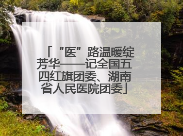 “医”路温暖绽芳华——记全国五四红旗团委、湖南省人民医院团委