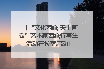 “文化西藏 天上画卷”艺术家西藏行写生活动在拉萨启动