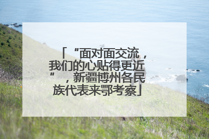 “面对面交流，我们的心贴得更近”，新疆博州各民族代表来鄂考察