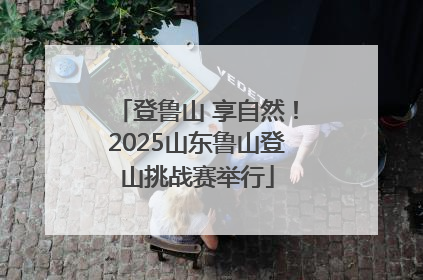 登鲁山 享自然！2025山东鲁山登山挑战赛举行