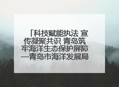 科技赋能执法 宣传凝聚共识 青岛筑牢海洋生态保护屏障—青岛市海洋发展局开展“世界海洋日”和“全国海洋宣传日”宣传活动