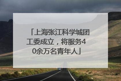 上海张江科学城团工委成立，将服务40余万名青年人