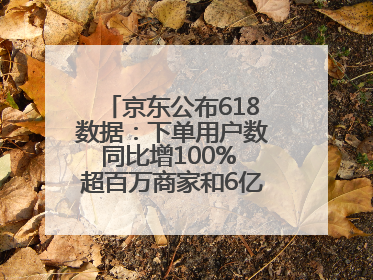 京东公布618数据：下单用户数同比增100% 超百万商家和6亿消费者受益AI