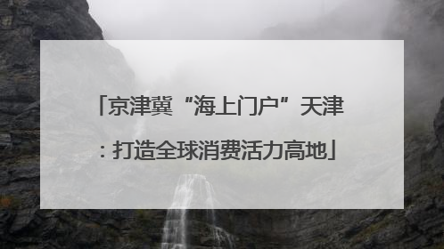 京津冀“海上门户”天津：打造全球消费活力高地