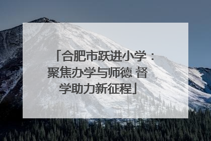 合肥市跃进小学：聚焦办学与师德 督学助力新征程