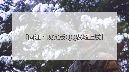 同江：现实版QQ农场上线