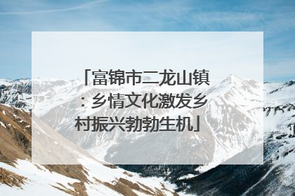 富锦市二龙山镇：乡情文化激发乡村振兴勃勃生机