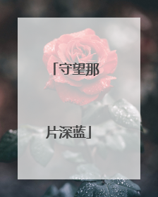 守望那片深蓝