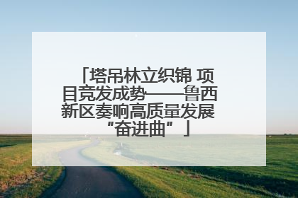 塔吊林立织锦 项目竞发成势——鲁西新区奏响高质量发展“奋进曲”