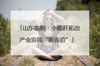 山东临朐：小鹅肝拓出产业富民“新赛道”