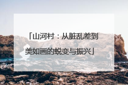 山河村：从脏乱差到美如画的蜕变与振兴
