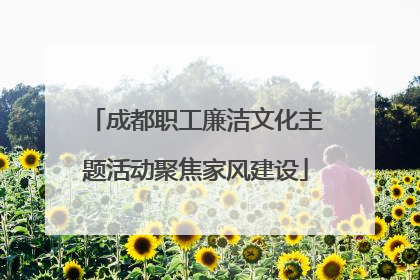 成都职工廉洁文化主题活动聚焦家风建设