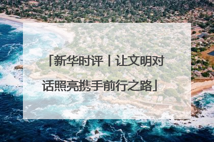 新华时评丨让文明对话照亮携手前行之路