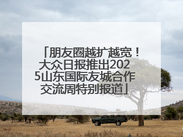 朋友圈越扩越宽！大众日报推出2025山东国际友城合作交流周特别报道