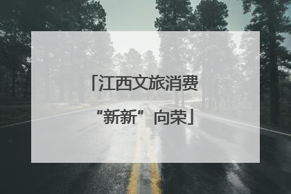 江西文旅消费“新新”向荣