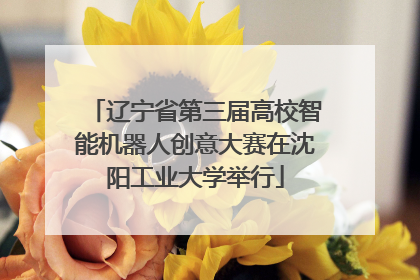 辽宁省第三届高校智能机器人创意大赛在沈阳工业大学举行
