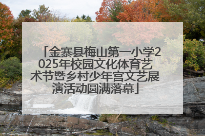 金寨县梅山第一小学2025年校园文化体育艺术节暨乡村少年宫文艺展演活动圆满落幕