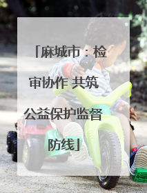 麻城市：检审协作 共筑公益保护监督防线