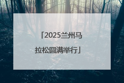 2025兰州马拉松圆满举行